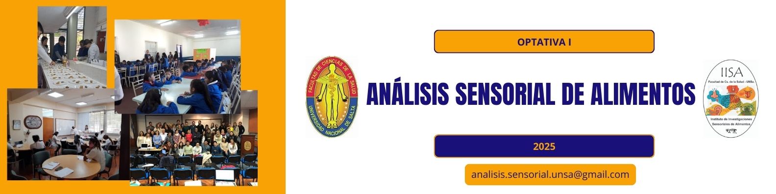 OPTATIVA I: Análisis Sensorial de Alimentos