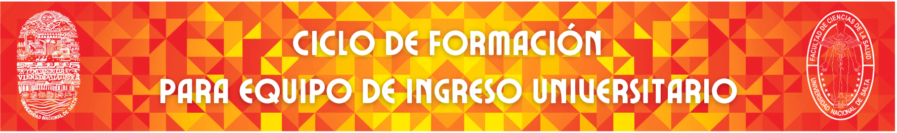 Ciclo de Formación para Equipo de Ingreso Universitario