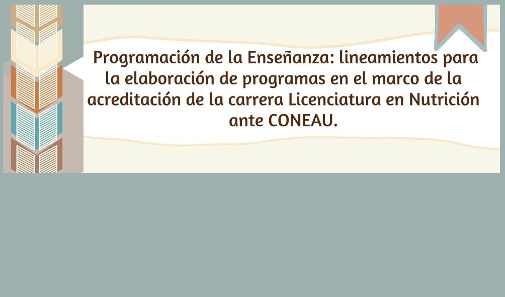 Curso-Taller: Programación de la Enseñanza